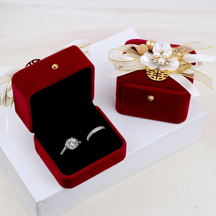 假戒指结婚一对婚礼仪式用活口可调节情侣戒指交换仪式拍照道具