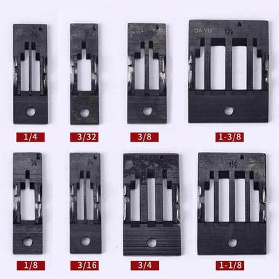 双针针板平缝机针位组件B1109-512 双针通用针板工业缝纫机配件