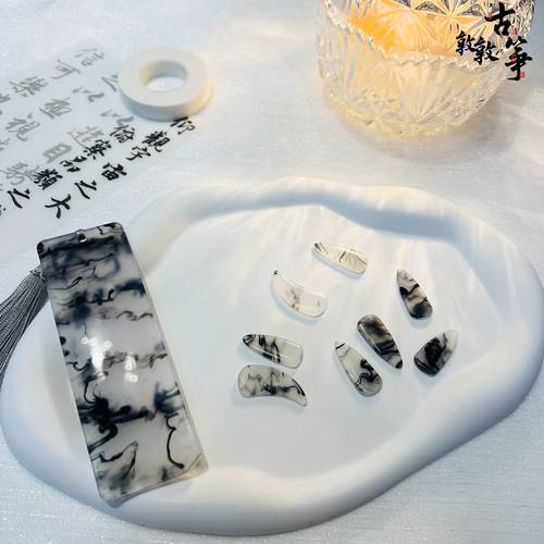 敦敦随喜古筝指甲套装高分子指甲