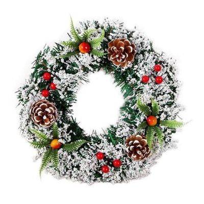 Christmas Wreath Decorations Handmade Christmas Spruce Wreat