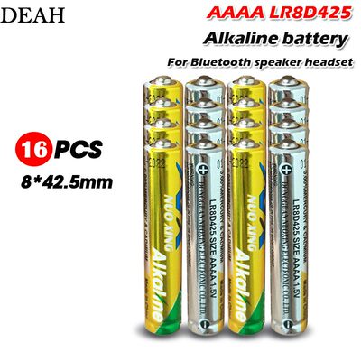 16pcs/lot 1.5V LR8D425 AAAA alkaline batteries primary batte