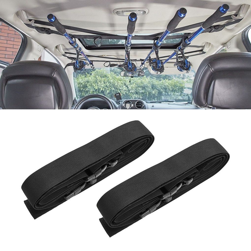 booms fishing vrc vehicle rod carrier rod holder belt strap