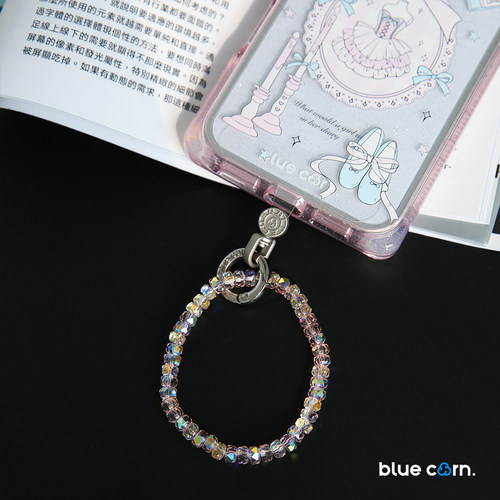 bluecorn晶弹弹串珠挂饰腕带