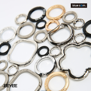 bluecorn 弹簧圈合集多功能手机挂绳相机挂扣钥匙扣通用五金配件