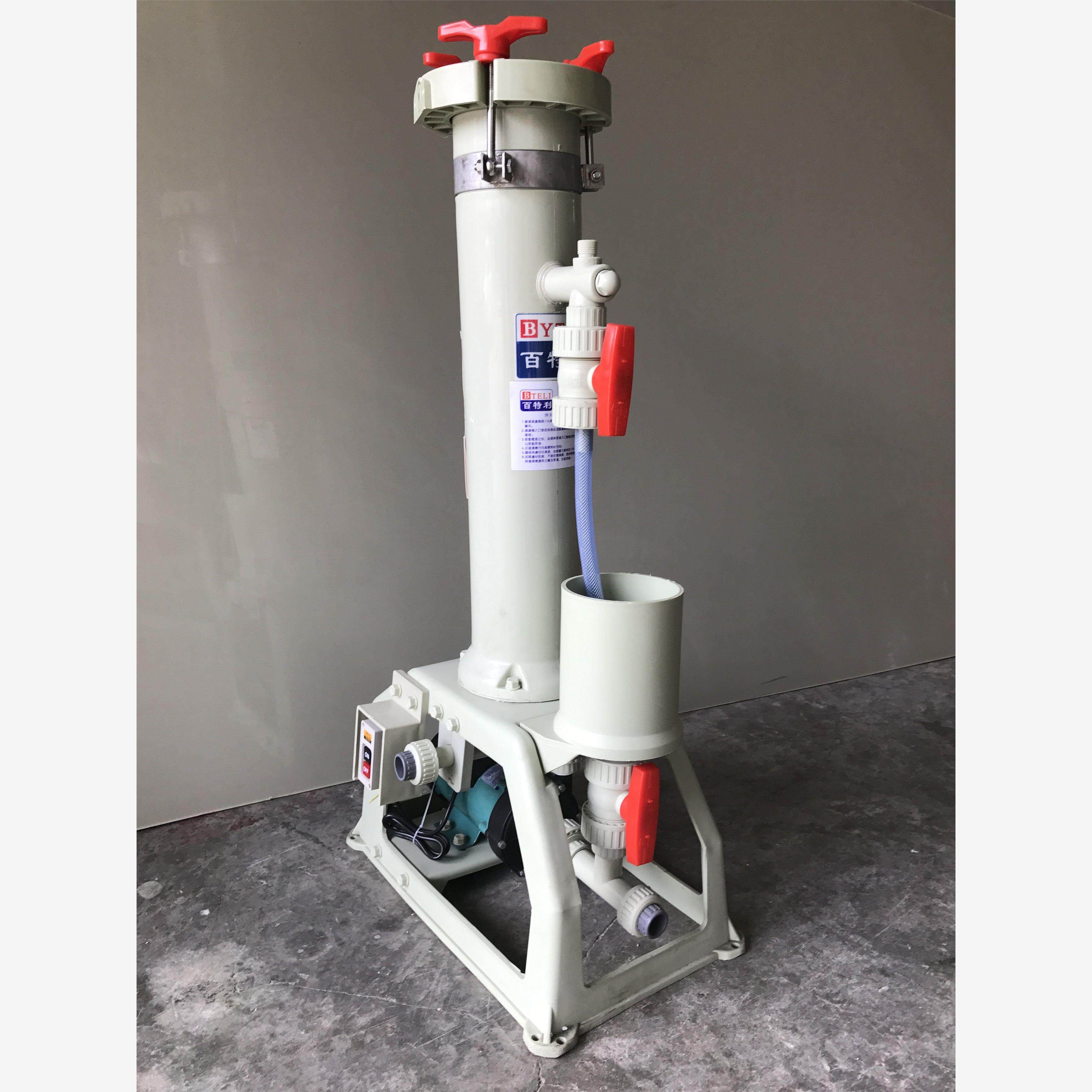 新款电镀过滤机化工药水药液过滤器耐酸碱腐蚀过滤泵电镀设备包邮