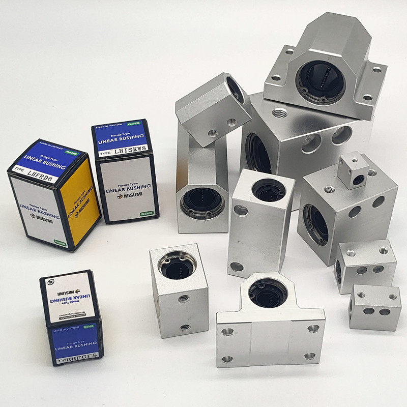 怡合达双衬直线轴承固定座LMY01/02/03/11-6/8/10/12/16/20/25/30