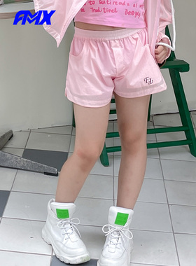 edo1一度旗下FMXoutlets儿童休闲清凉儿童运动洋气薄款运动裤子潮