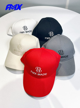 edo1一度旗下FMXoutlets儿童户外遮阳帽清仓潮酷配饰鸭舌帽纯棉帽