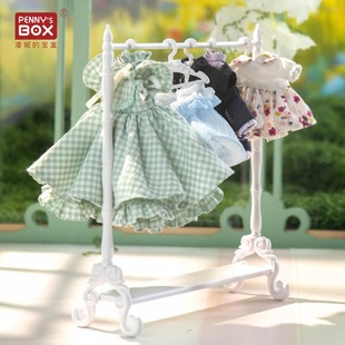 潘妮的宝盒洛可可衣架套装bjd娃衣收纳配件