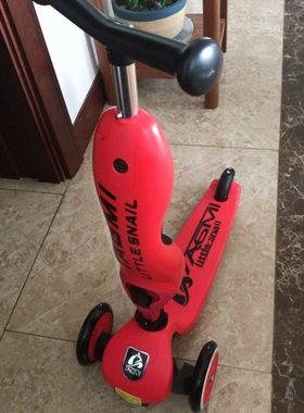 scoot酷奇推杆塔琦滑板车二合一