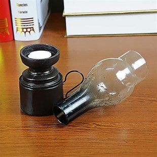 饰品咖啡厅酒吧家居工艺品摆饰马 复古做旧煤油g灯摆件店面橱窗装