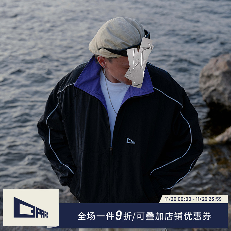 复古教练夹克短款立领运动速干