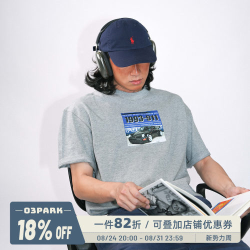 O3PARK夏季新款速干凉感T恤