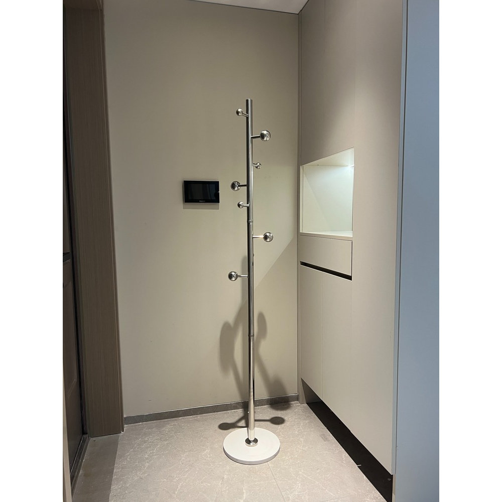 ININ加厚不锈钢衣帽架卧室不占空间立式家用家饰软装搭配套装MR