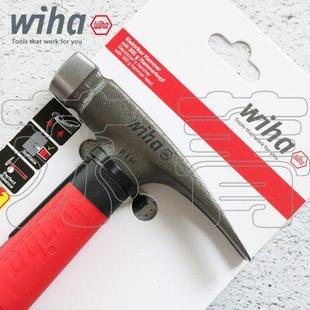 榔头工具42071 德国Wiha威汉电工锤 安全锤300克 起钉器 羊角锤