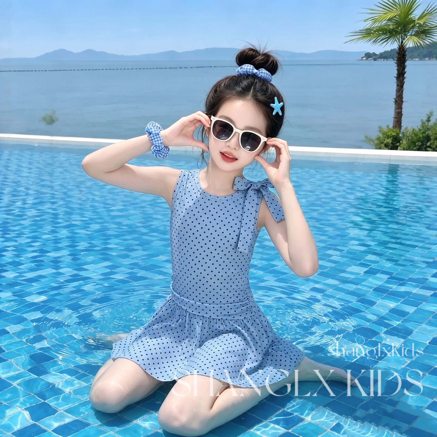 小朋友泳衣2026绝美儿童装女童高颜值中大童防凸点夏季带胸垫防晒