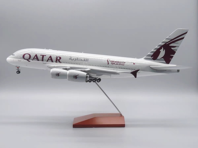 1:200APOLLO阿波罗卡塔尔航空A380 A7-APG合金22年世界杯飞机模型
