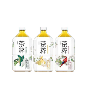 今麦郎茶粹狂窑金柚茉莉花茶1L*8瓶整箱茶萃大瓶装果味低糖饮料