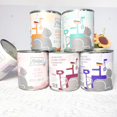 mjamja德国进口主食猫罐800g