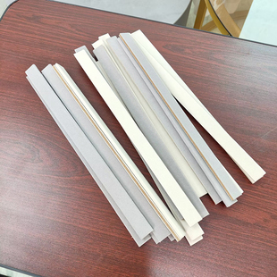 绒布首饰盒加长隔板配件自由DIY修剪抽屉首饰绒盘自由组合拼装 条