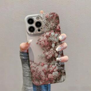 满屏繁花适用苹果17promax菲林手机壳iPhone16max小众创意15/14/13pro全包防摔vivo华为P70小米17oppo保护套