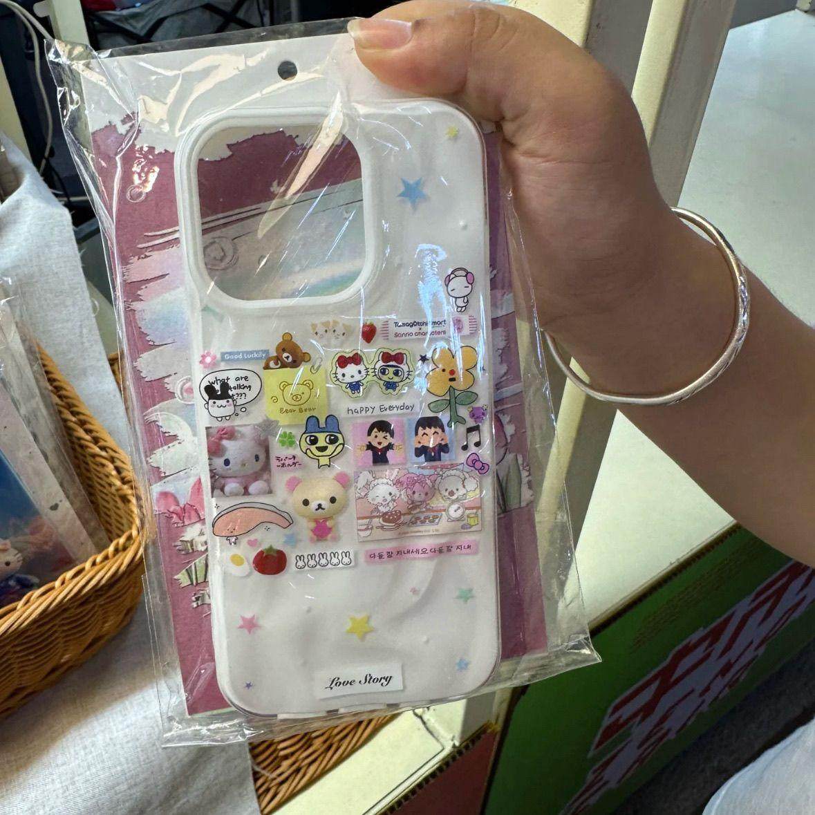 拓麻歌子花朵褶皱手机壳适用苹果17promax陨石纹手机壳iPhone16/15/14pro全包防摔16/15/14plus可爱卡通14/13