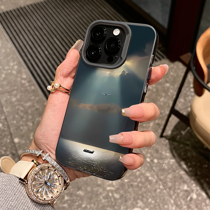 高级海面曙光苹果手机壳