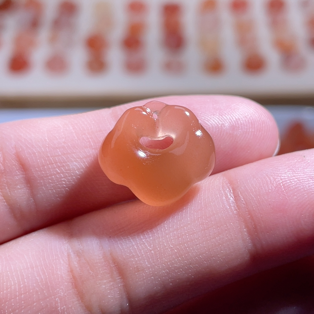 冰橘如意锁吊坠1470