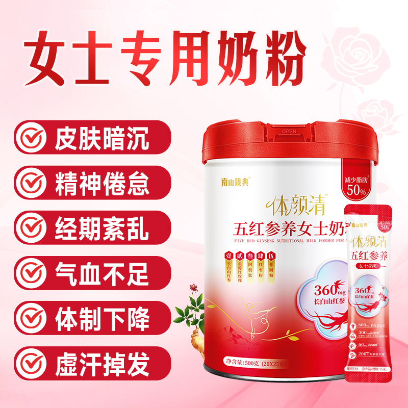 红参、胶原蛋白肽、燕窝酸