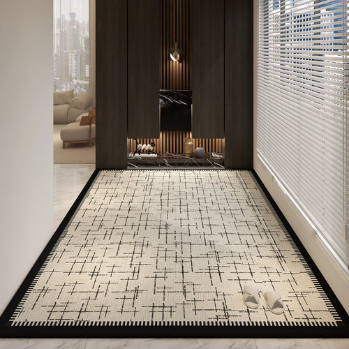 高端进门地垫入户门垫防滑大门口玄关脚垫定制可裁剪家用地毯新款