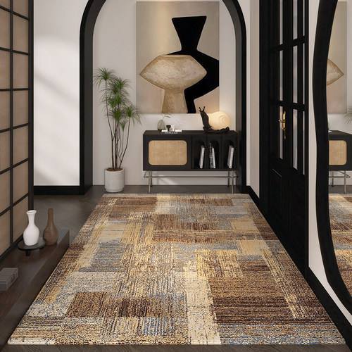 欧式复古入户门地垫进门脚垫防滑可裁剪家用地毯定制玄关门口垫子