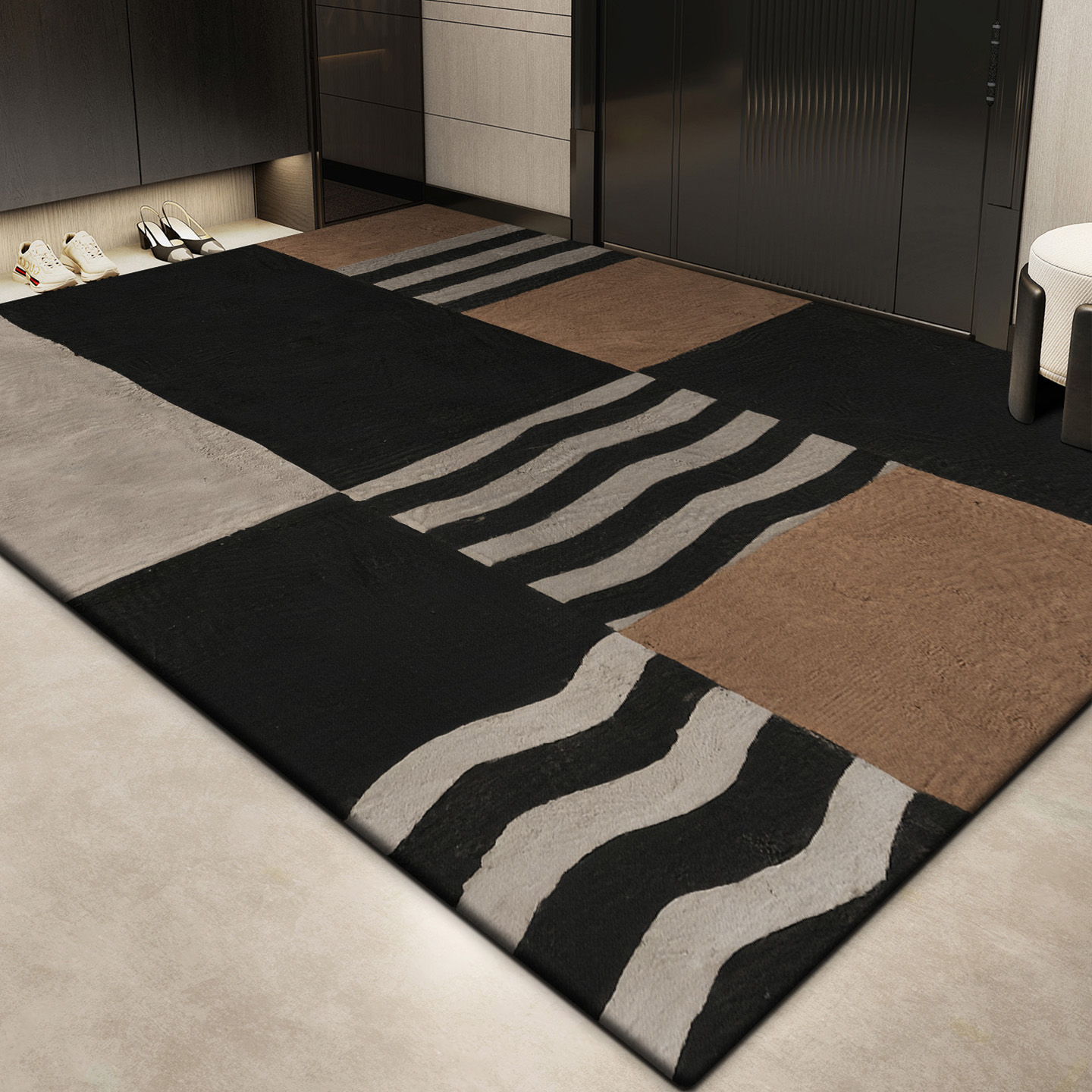 入户门地垫美式玄关耐脏免洗脚垫