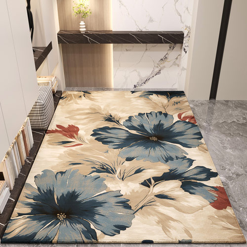 入户门地垫进门地毯客厅大门口垫子家用轻奢高级玄关脚垫耐脏高端