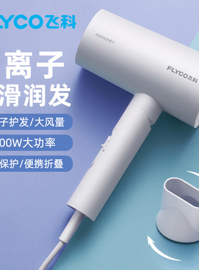 飞科吹风机负离子家用电发大风力速干宿舍用学生风筒大功率FH6276