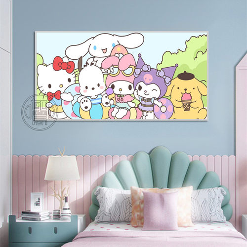 钻石画满钻三丽鸥手工贴钻画