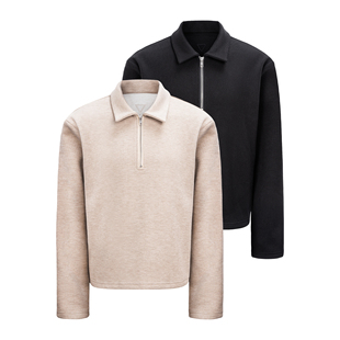 ykk POLO衫 Collar Zipper Shirt Casoulty 版 经典 翻领拉链打底 型
