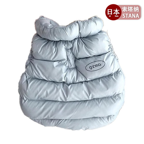 日本棉服秋冬装宠物中小型犬博美泰迪比熊狗狗衣服猫咪保暖羽绒服