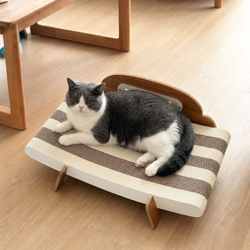贵妃椅猫抓板！猫主子超爱抓！