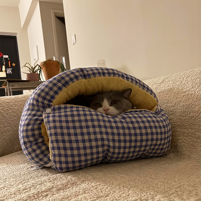 【猫咪踩奶神器】封闭式猫窝