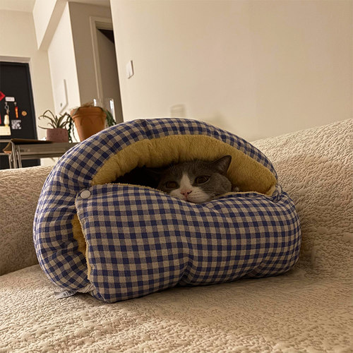 【猫咪踩奶神器】封闭式猫窝