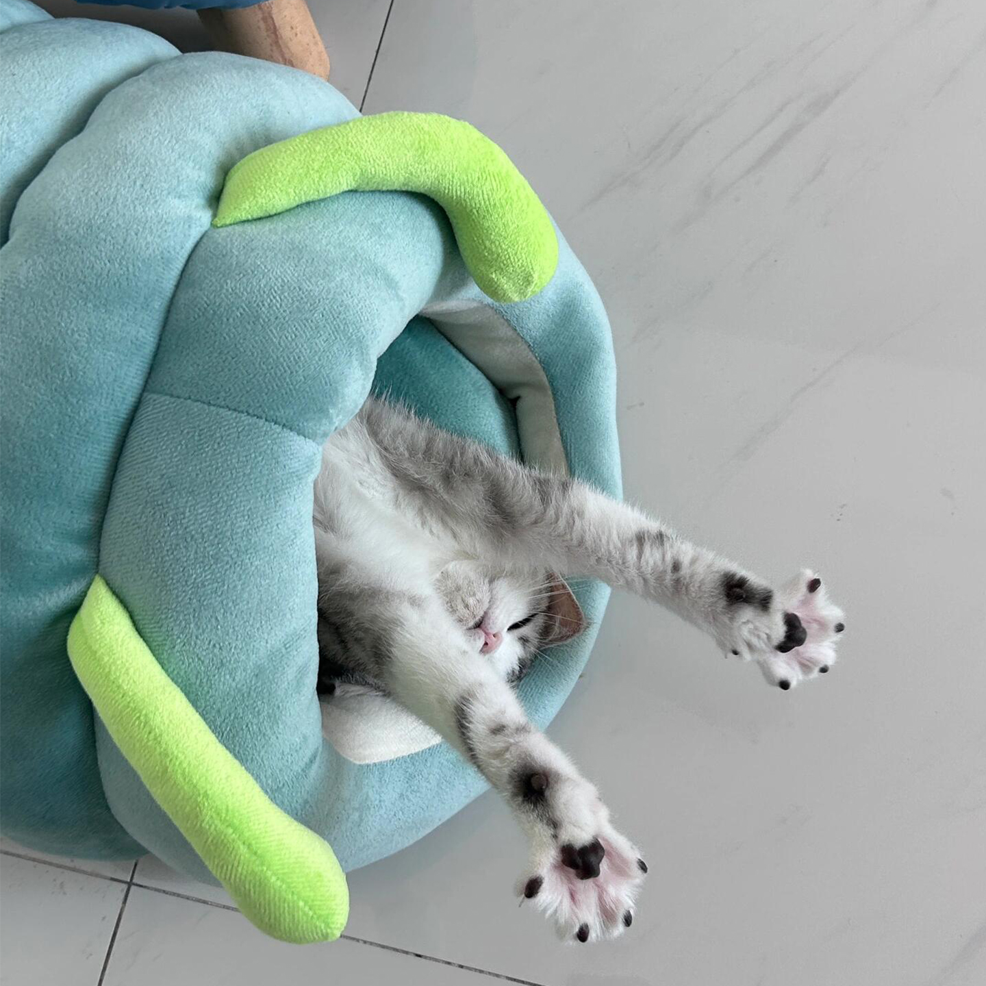 毛毛虫包裹式猫窝封闭式安全感