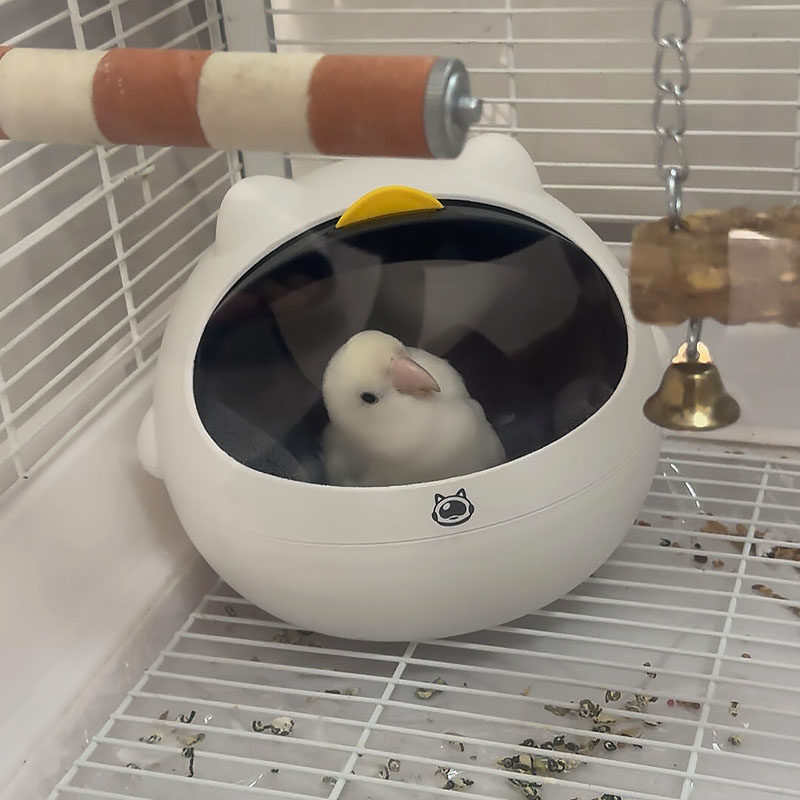 鸟窝鹦鹉窝四季通用牡丹鸟笼配件