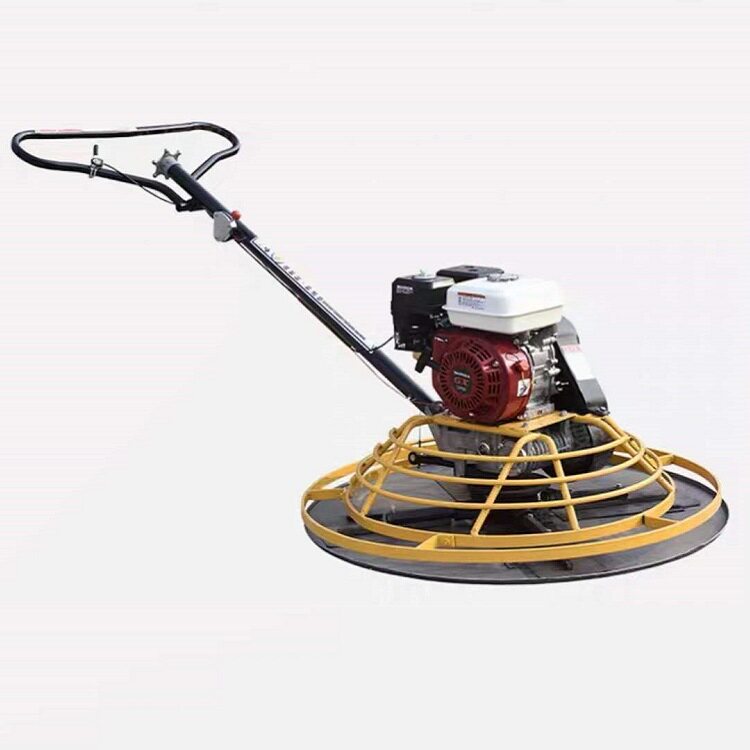新款手扶汽油机地坪水泥磨光机 厂家现货路面收光机压光机