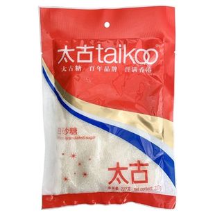 Taikoo太古白砂糖冰糖227g调味烹饪烘焙煲汤砂糖家用粗砂冲饮调味