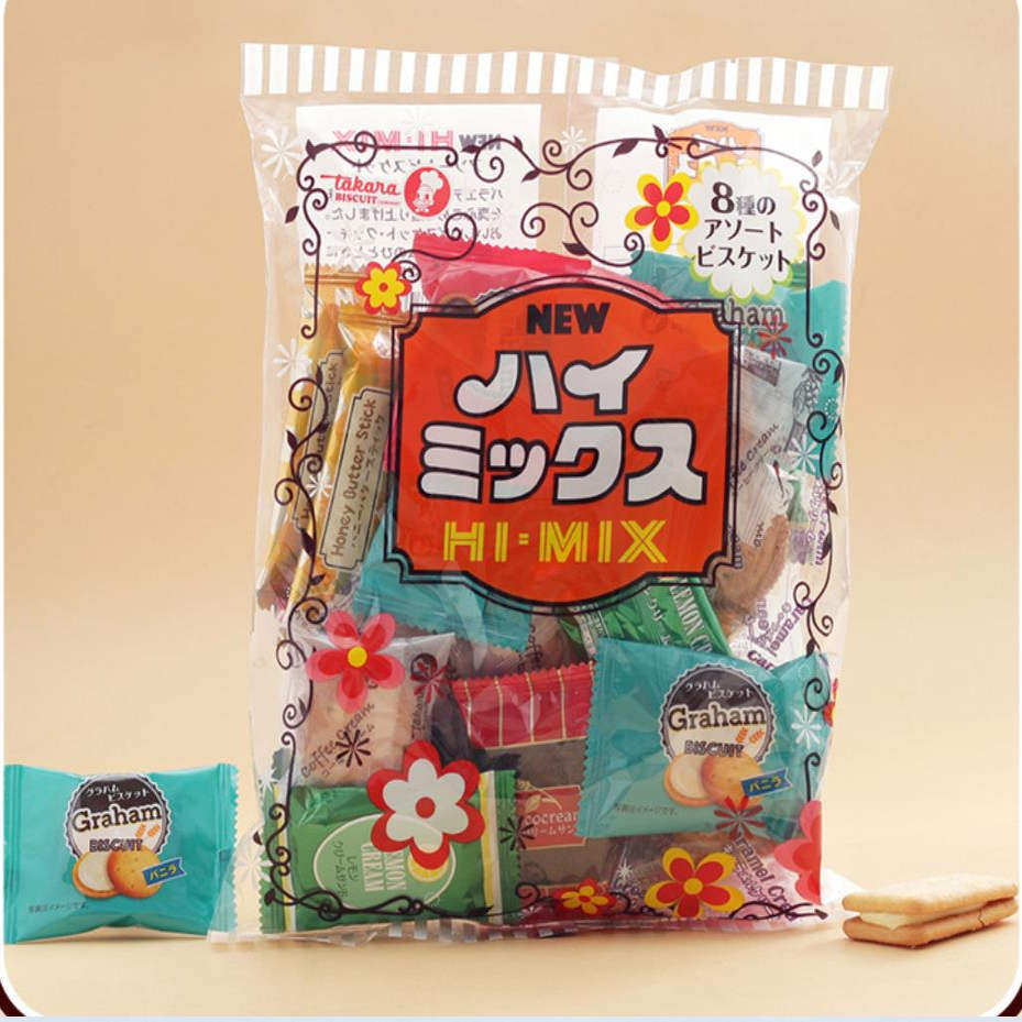 日本原装进口零食takara宝制果什锦饼干解馋办公室休闲食品年货