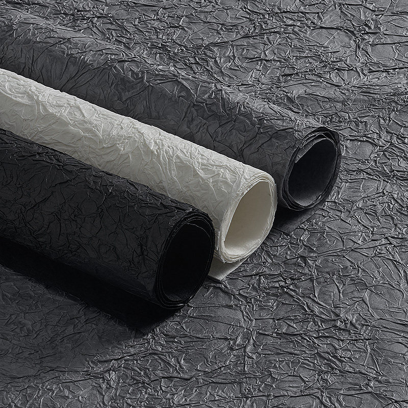 手造纹理背景纸石纹肌理感摄影拍照布景道具黑色白色灰色简约立体