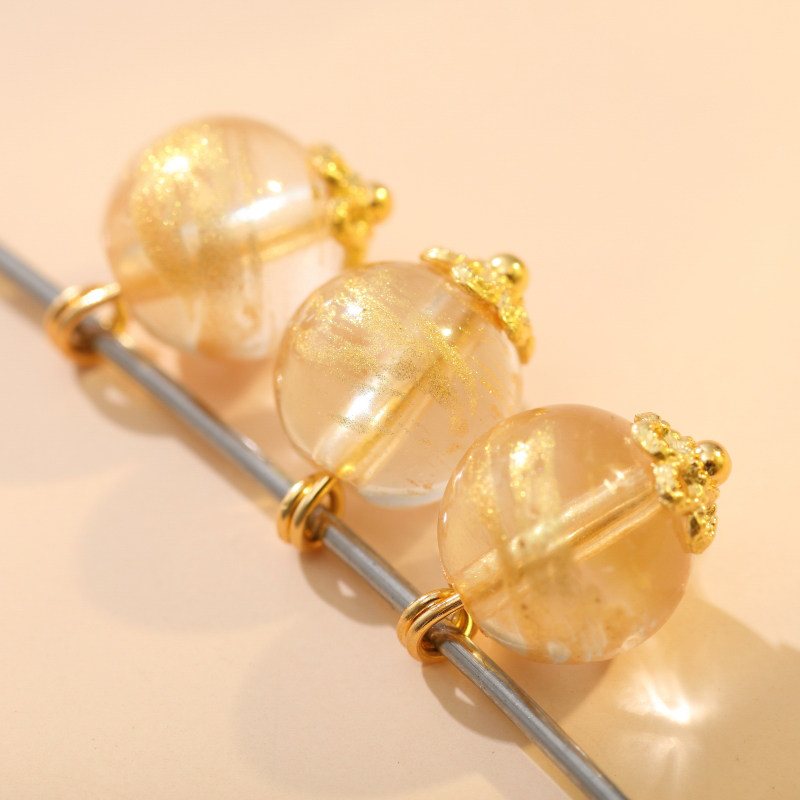 琉璃金珠扣手工复古冰裂扣子旗袍汉服唐装纽扣衣服装饰钮扣女盘扣,居家布艺,纽扣,淘宝优惠券,粉丝福利购,淘宝优惠卷