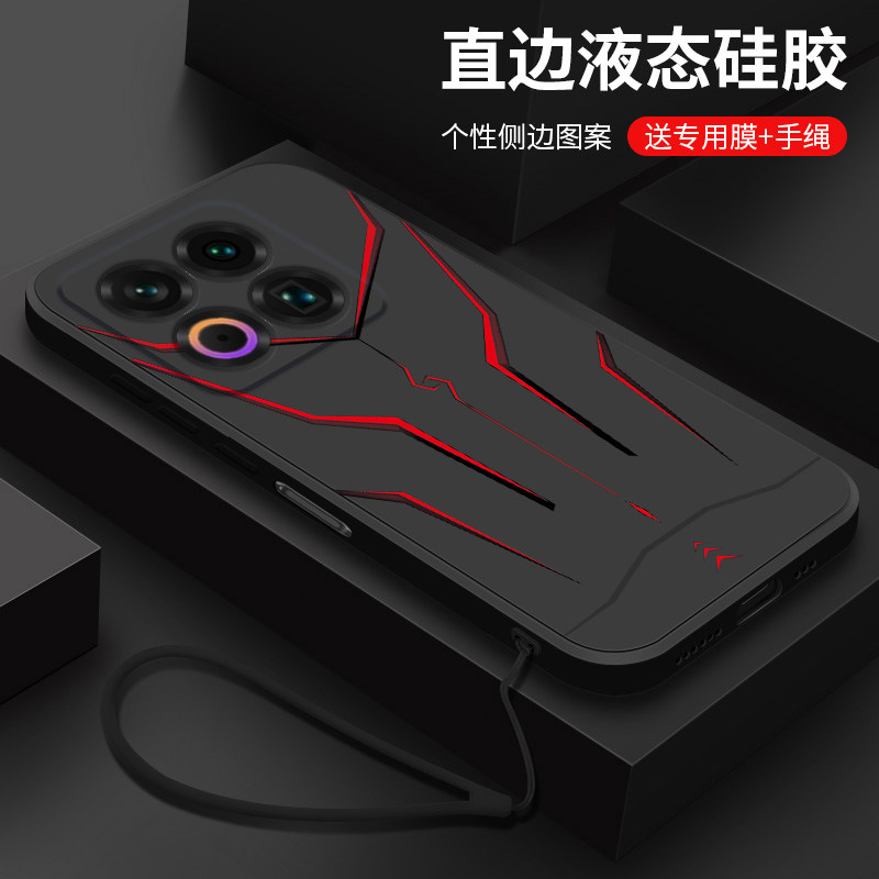 适用魅族22手机壳新款Meizu22液态硅胶软壳MZ22镜头全包磨砂防摔保护套M582Q男女生个性创意卡通时尚外壳机甲