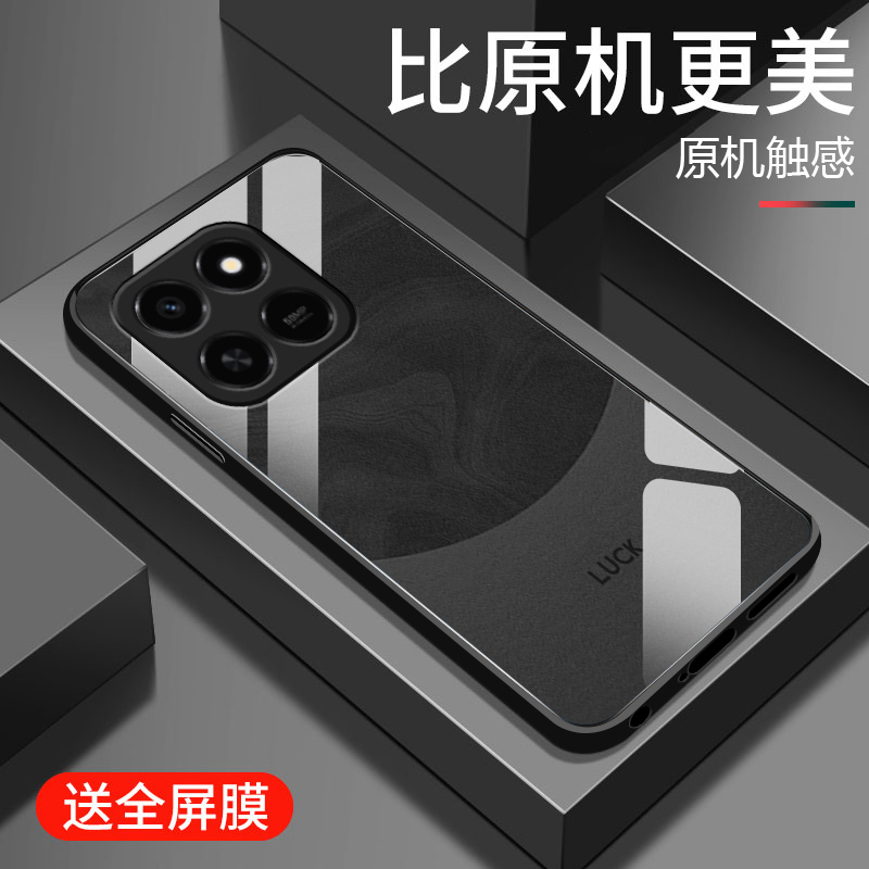 钢化玻璃硅胶软边手机壳  镜头全包防摔