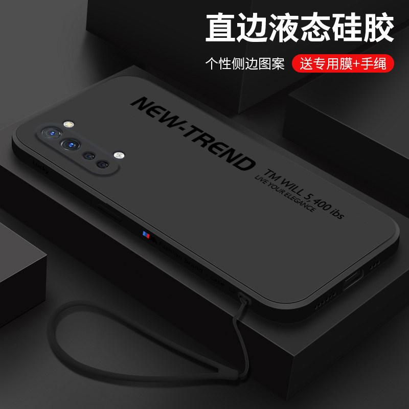 适用opporeno3手机壳新款ren03pro保护套roen个性简约英文字母液态硅胶女全包防摔男士软壳oppo磨砂潮